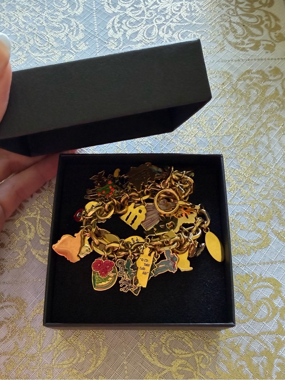 The Bradford Exchange Wizard Of Oz Ultimate Charm Bracelet - Picture 9 of 9